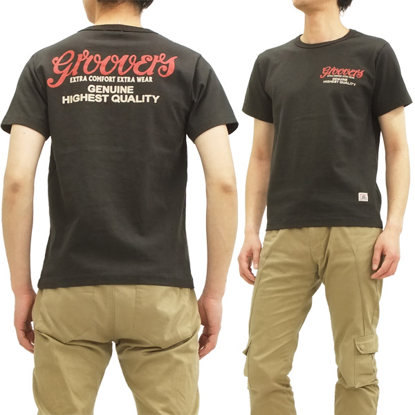 Tシャツ 3512709 ロゴ グルーバーズ メンズ 半袖tee: groovers